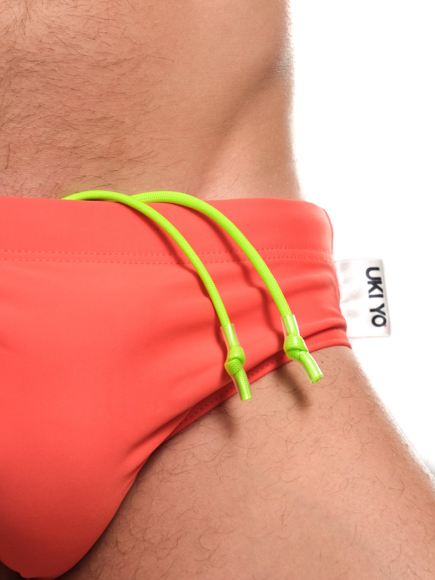 Clementina - Slip da bagno arancioni da uomo