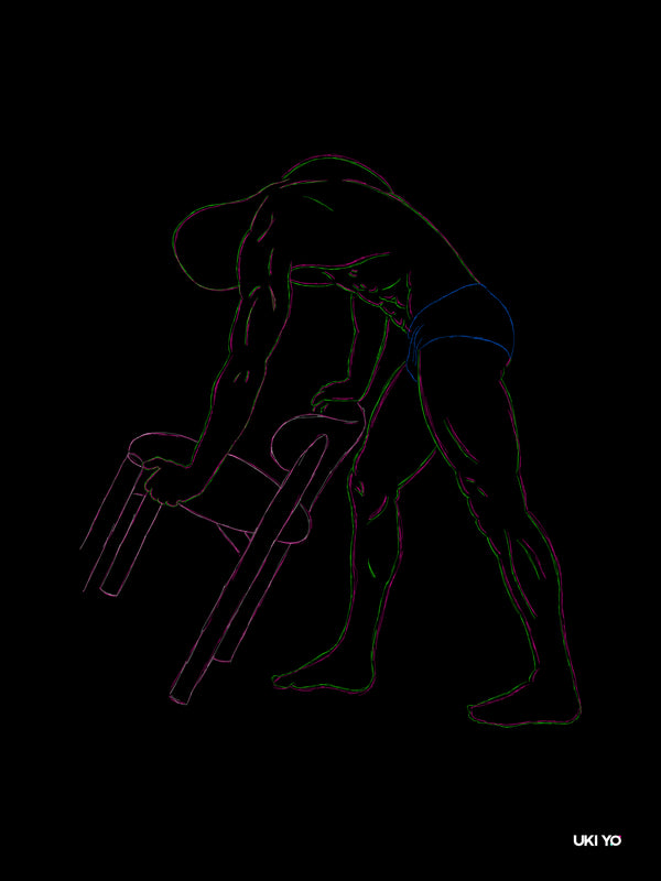 #4 BODY LANGUAGE - Digital Art Print