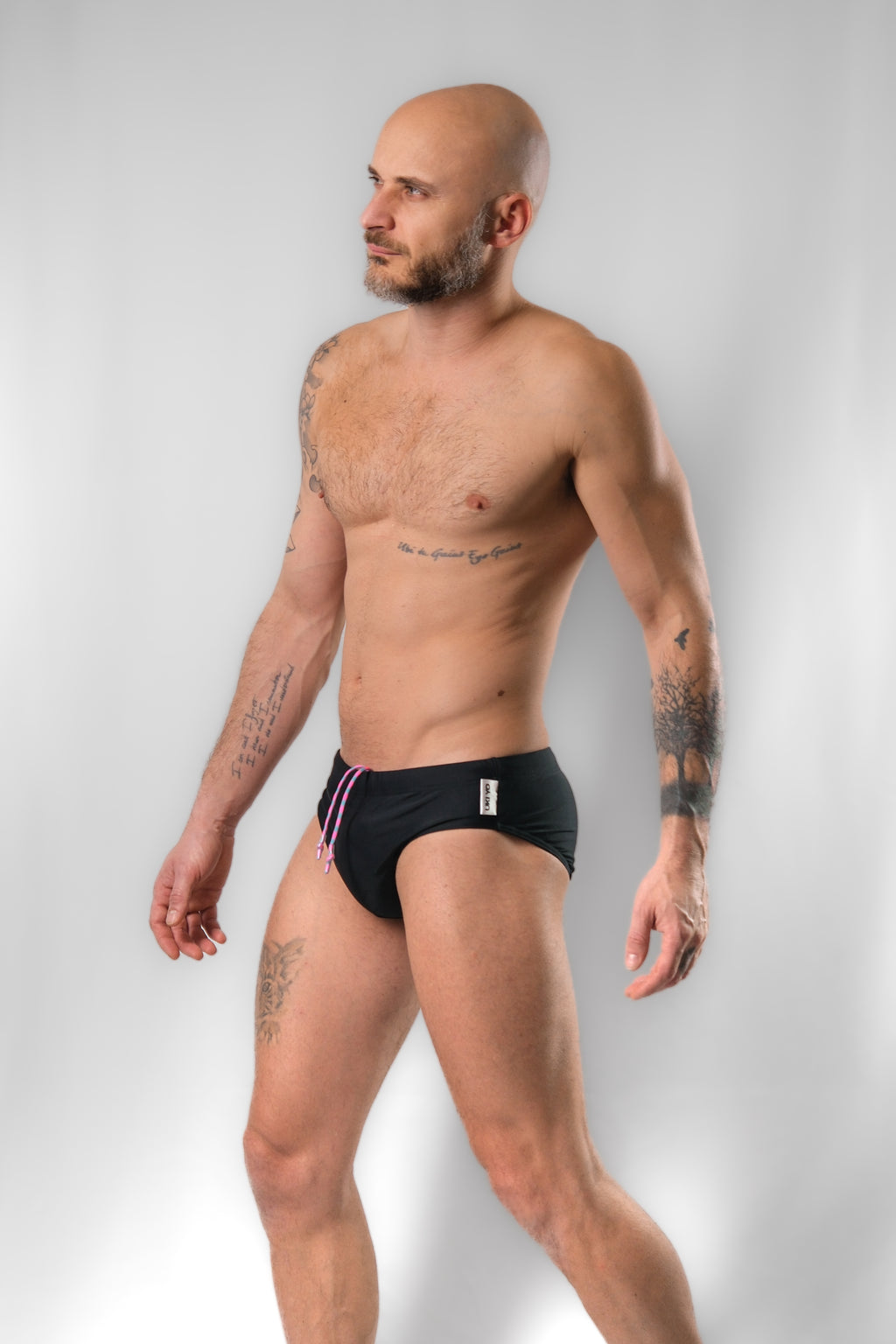 [NERO] Black Men Swim Briefs