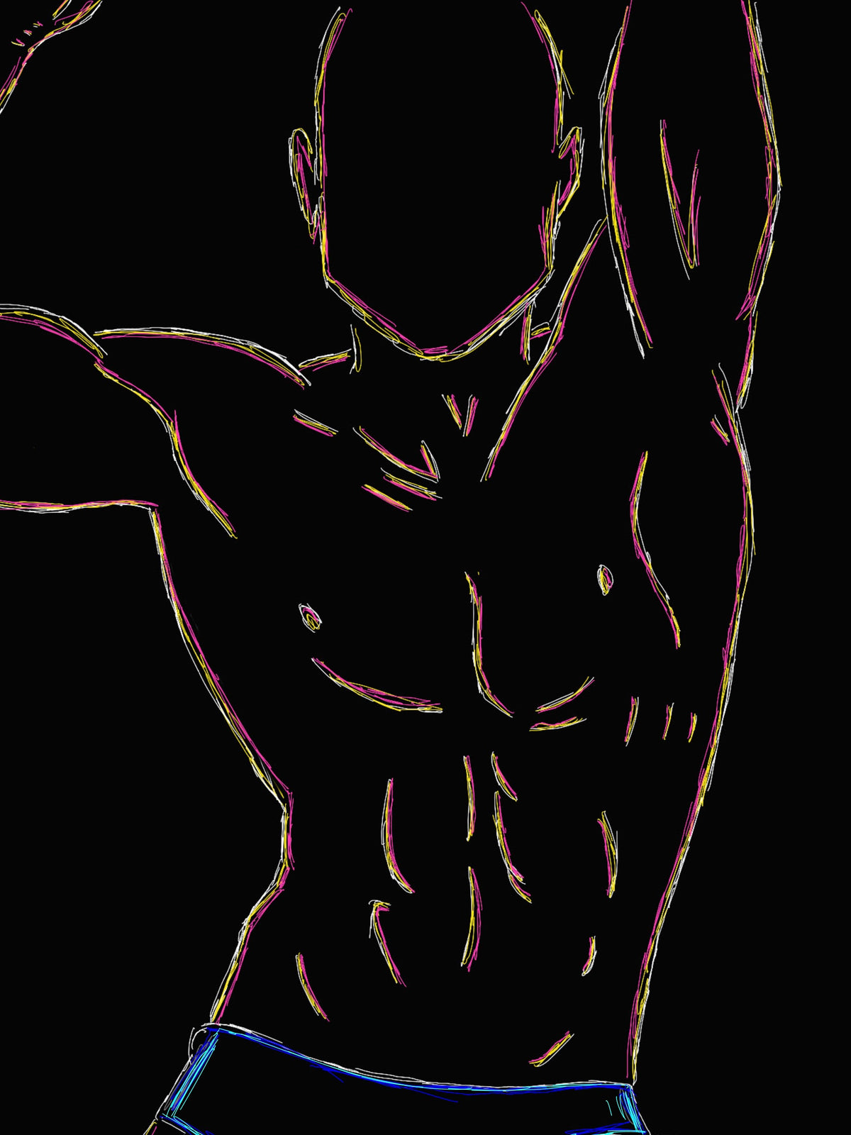#7 POWER POSE - Digital Art Print