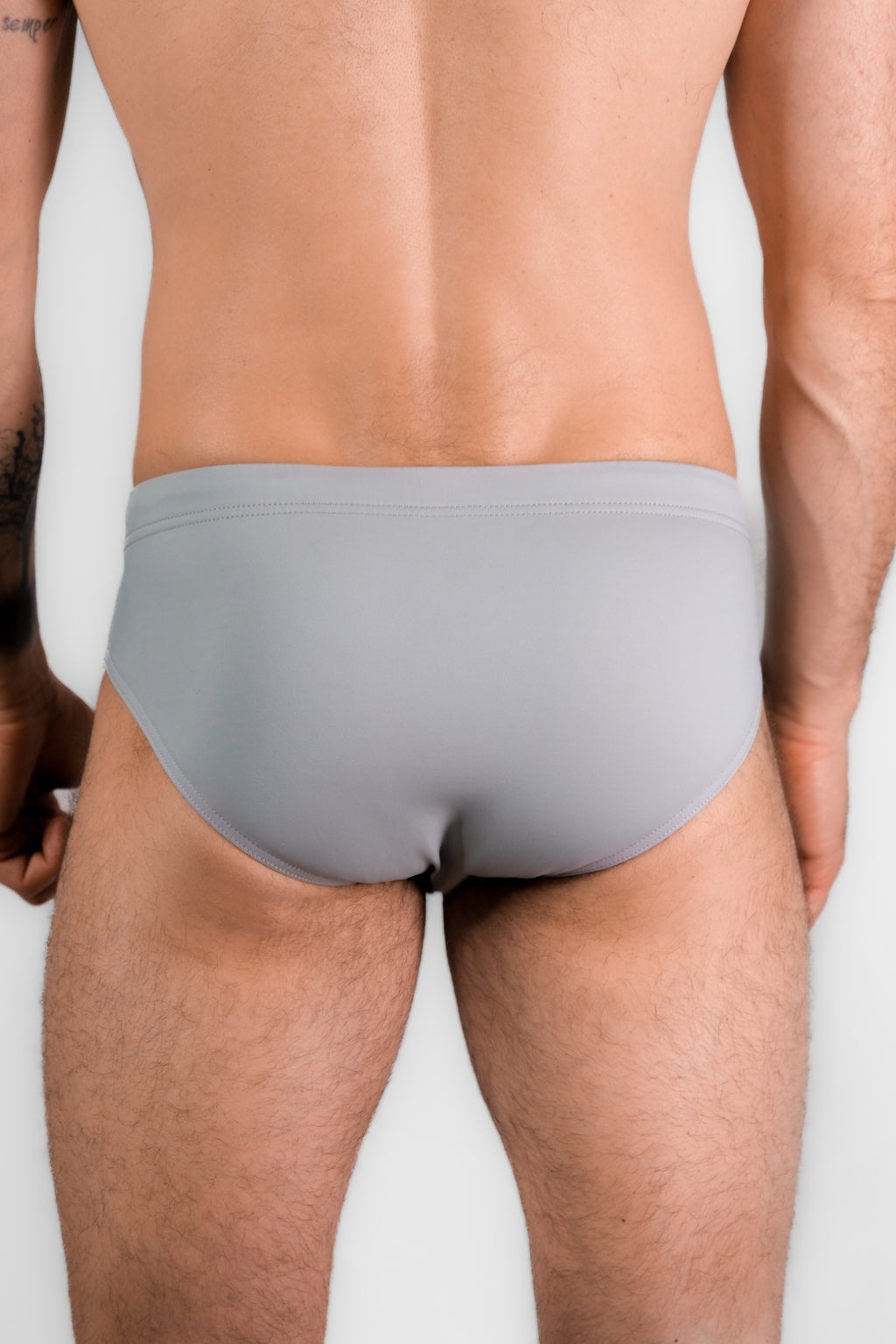 [PAJARA] Grey Men Swim Briefs