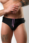 [NERO] Black Men Swim Briefs