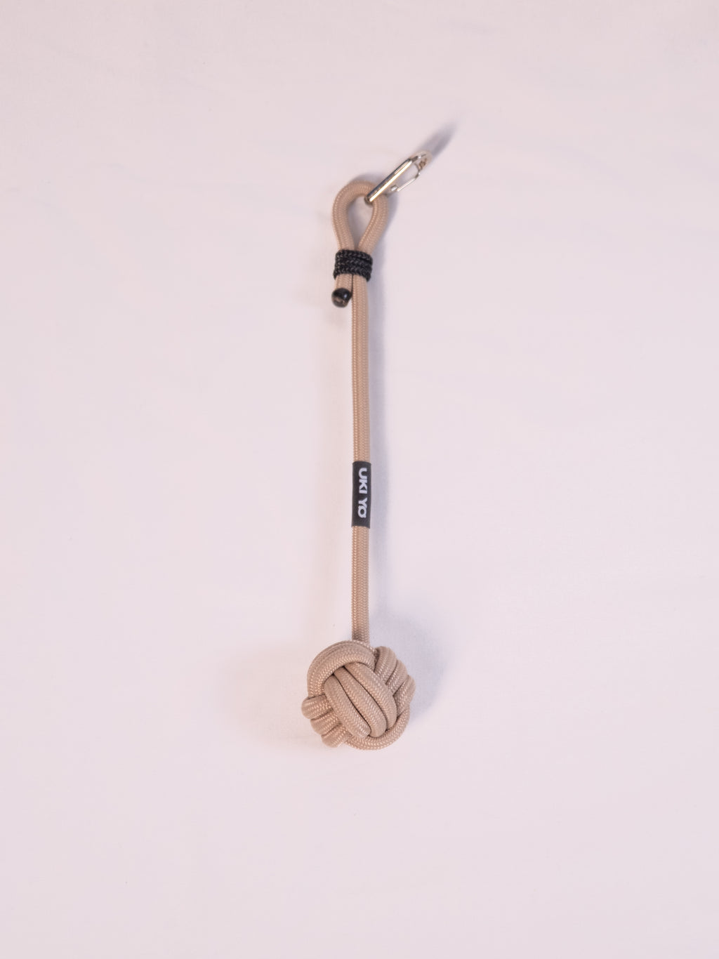 [MINA] Beige Keychain