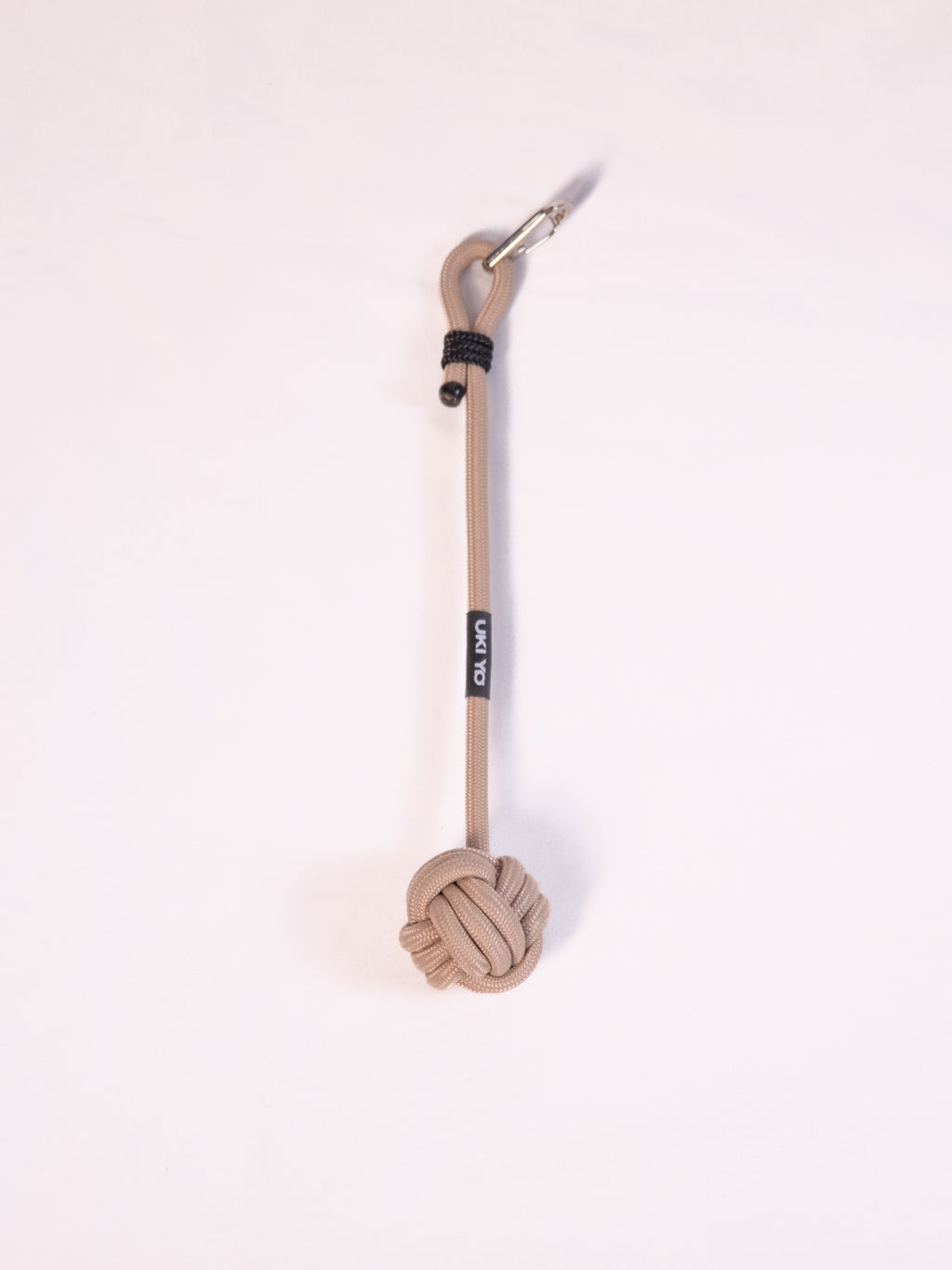 [MINA] Beige Keychain