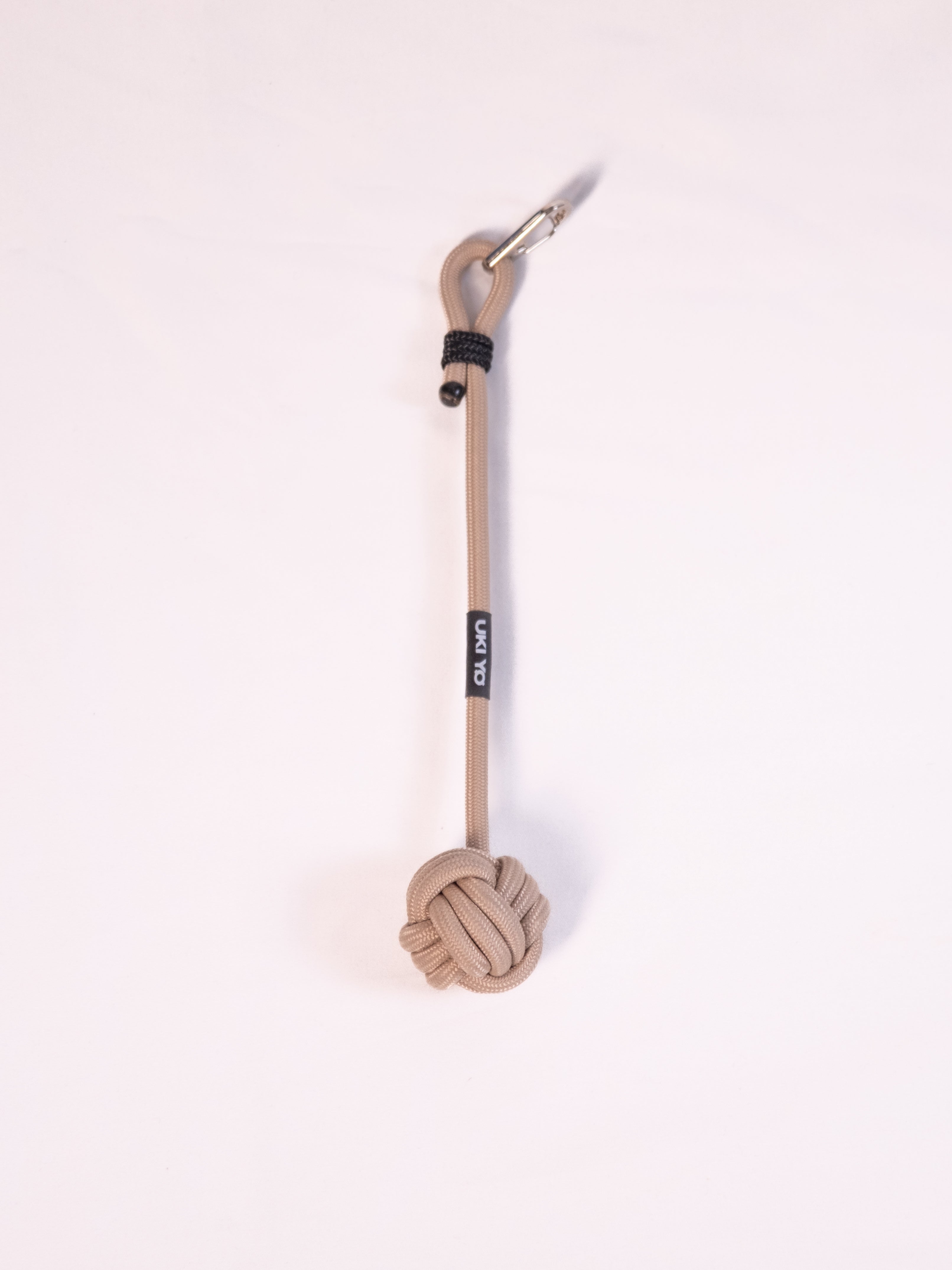 [MINA] Beige Keychain