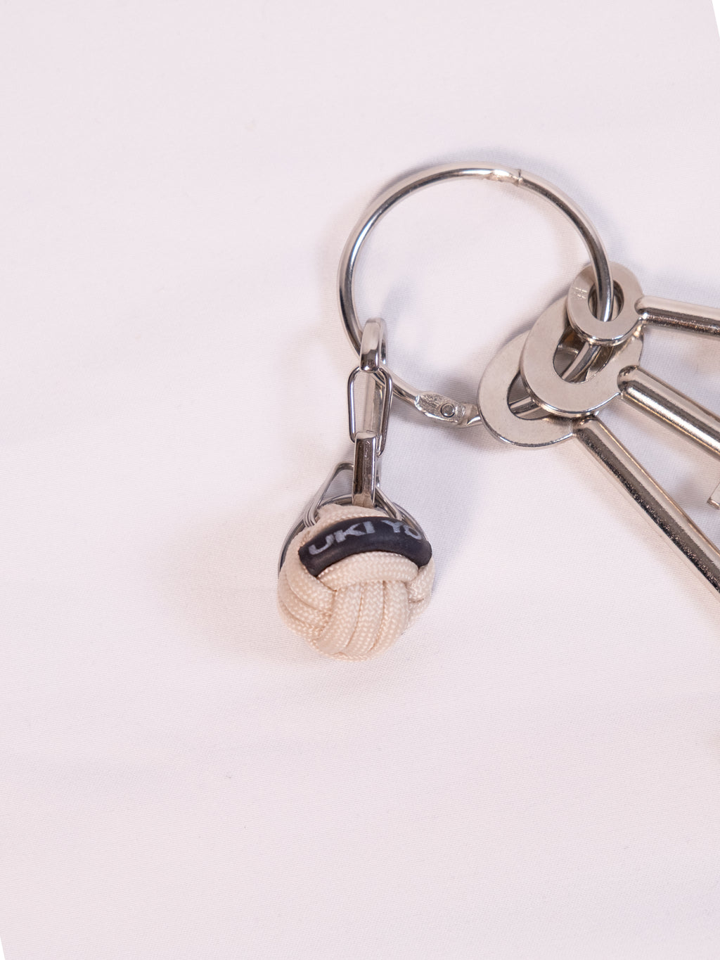 [AKA] Beige Keychain