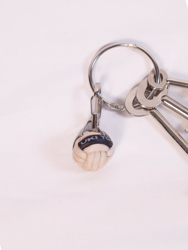 [AKA] Beige Keychain