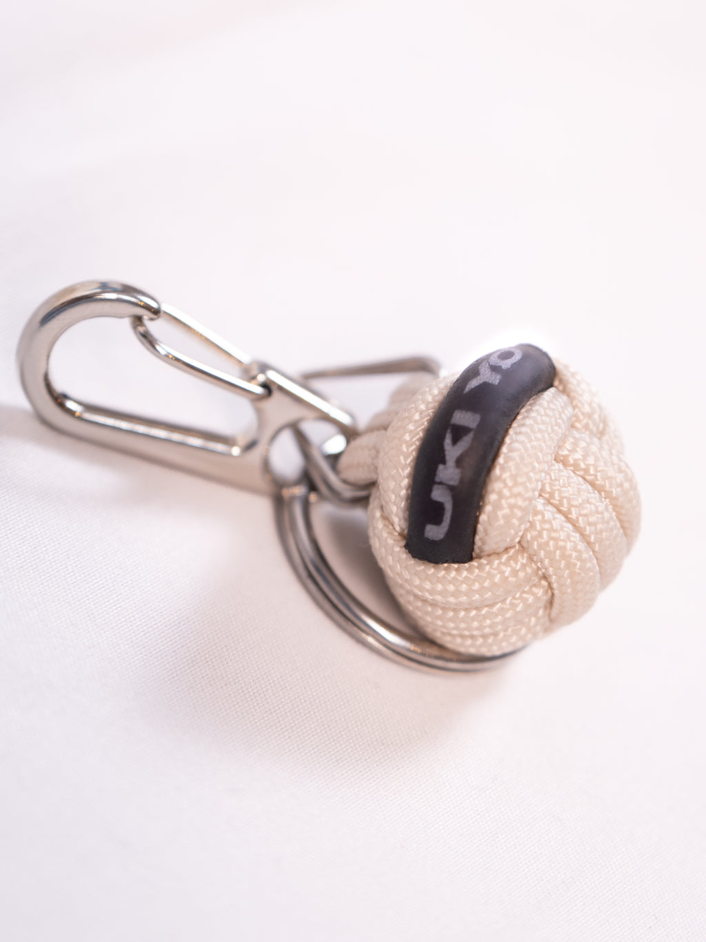 [AKA] Beige Keychain