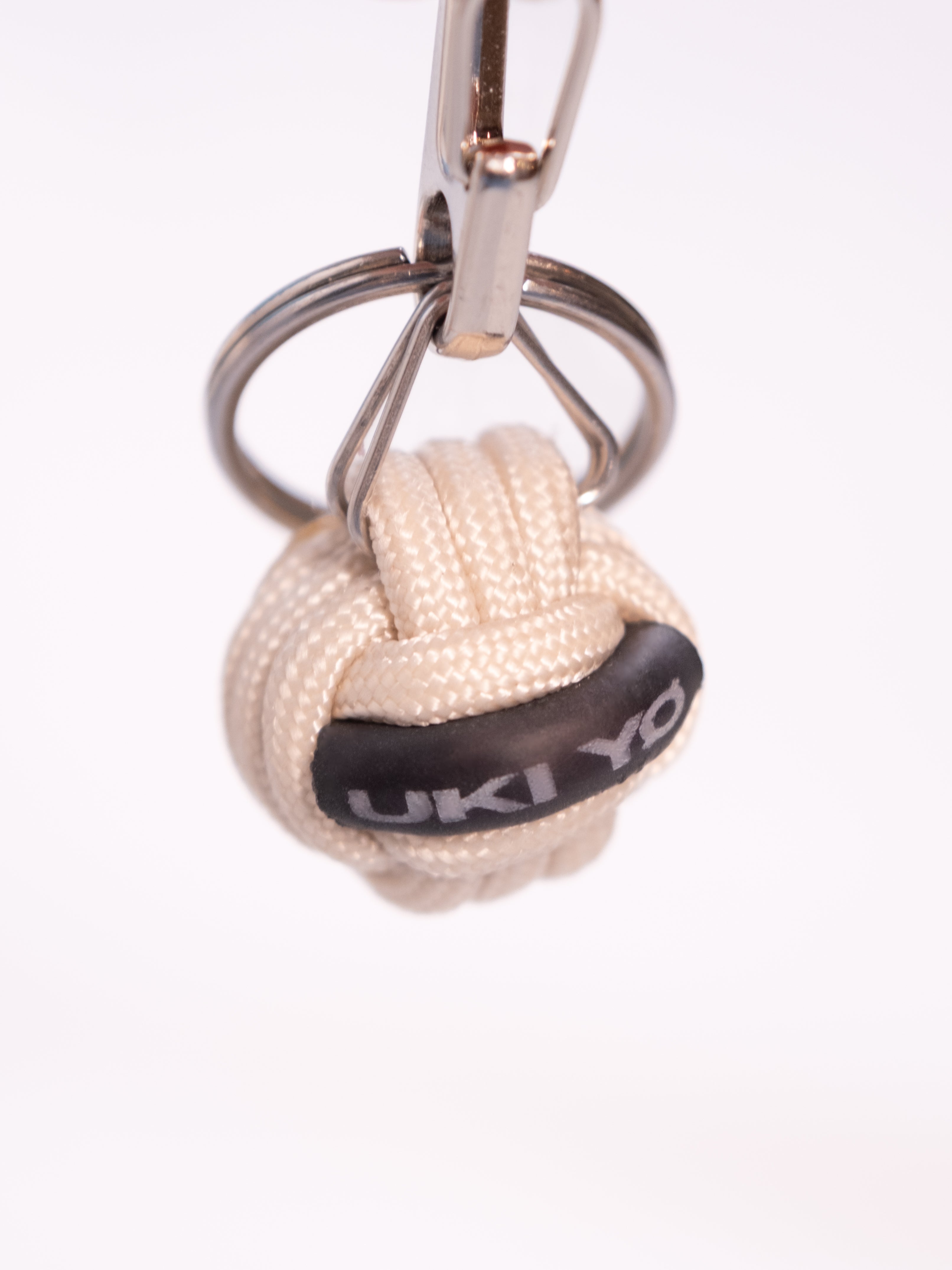 [AKA] Beige Keychain