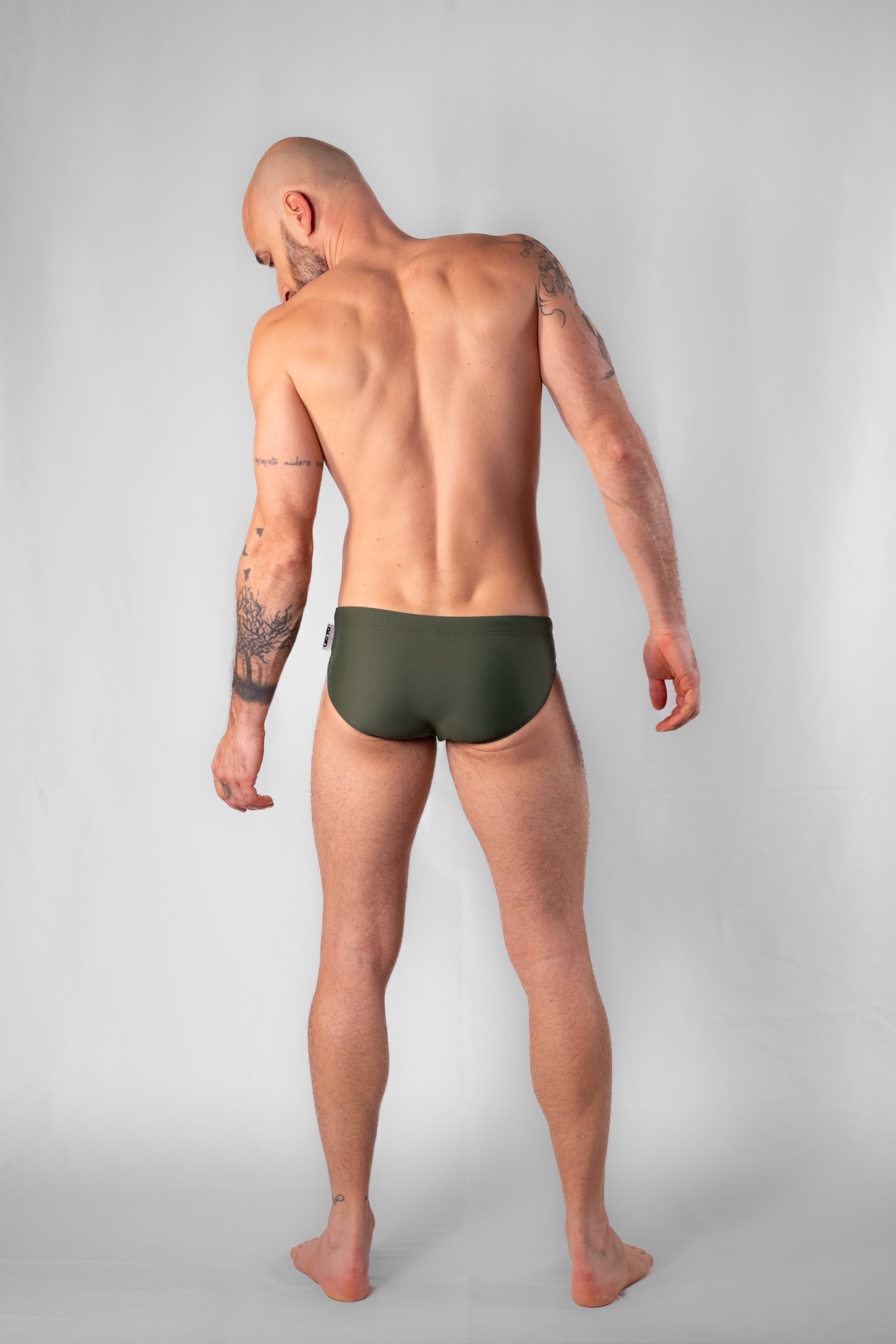 [PRETENDER] Green Men Swim Briefs