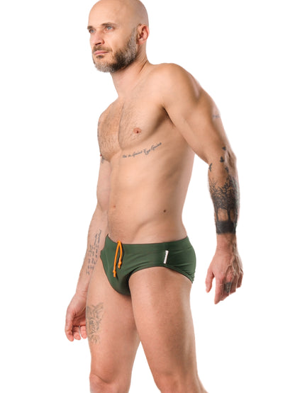 Pretender - Slip da bagno da uomo verde
