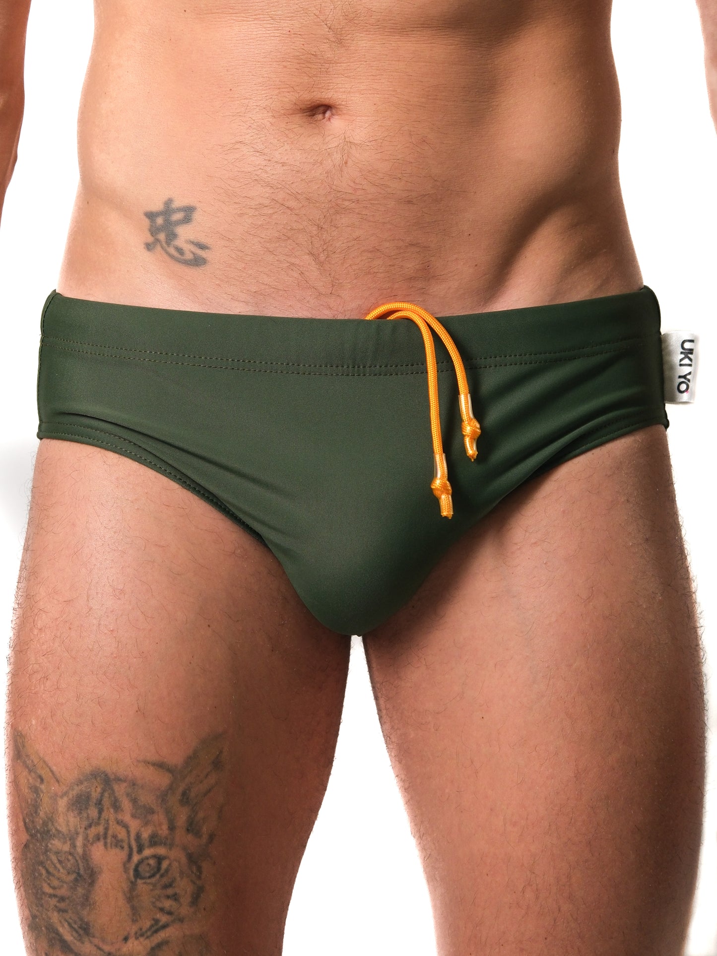 Pretender - Slip da bagno da uomo verde