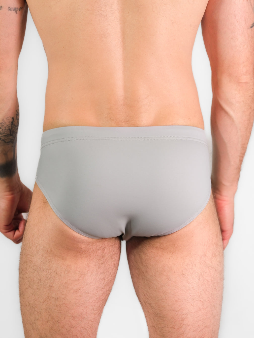 [PAJARA] Grey Men Swim Briefs