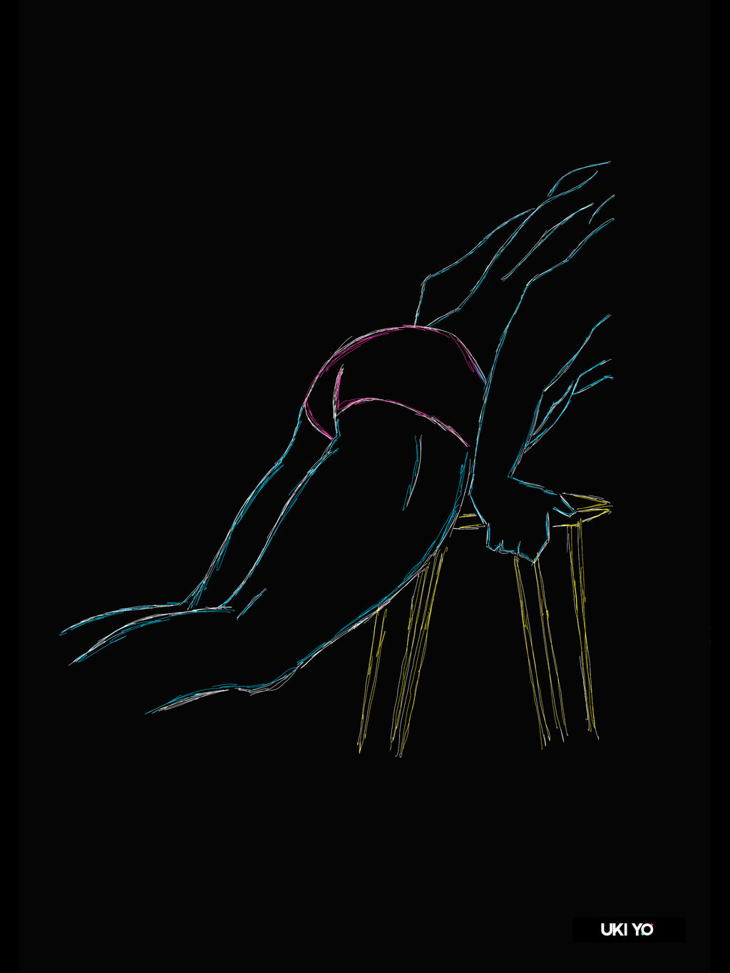 #6 TENSION & GRACE - Digital Art Print