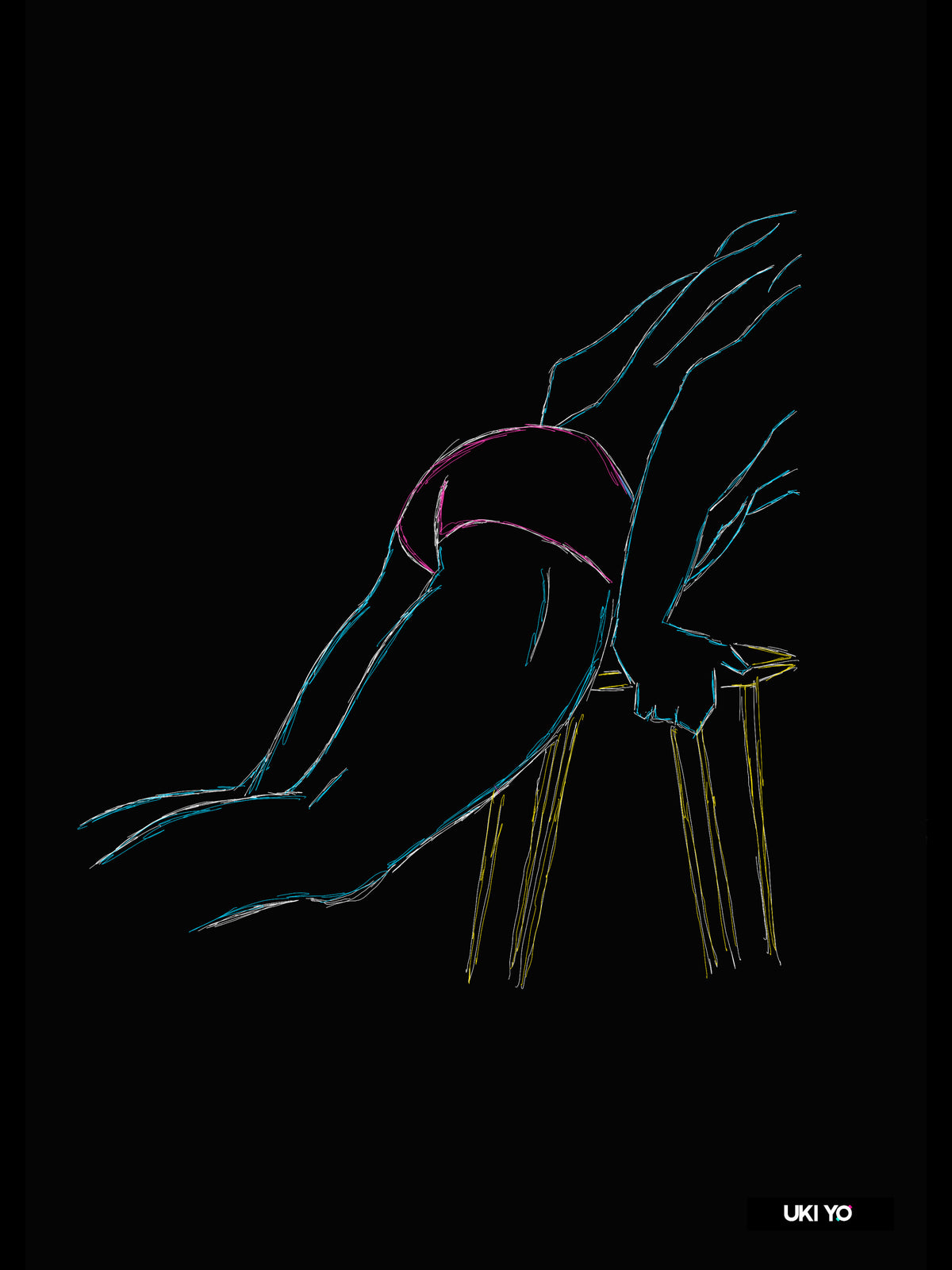 #6 TENSION & GRACE - Digital Art Print