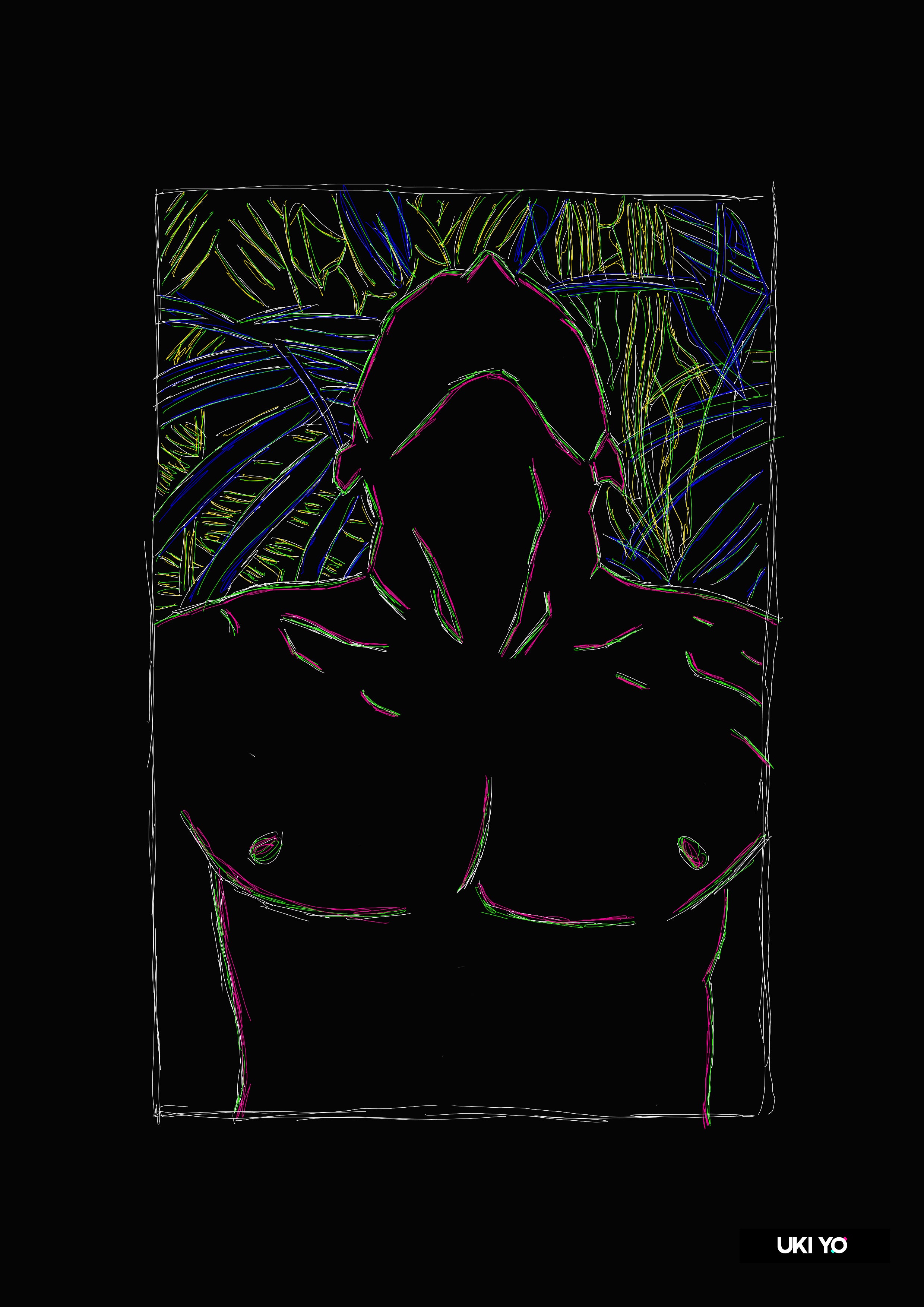 #8 JUNGLE PAUSE - Digital Art Print