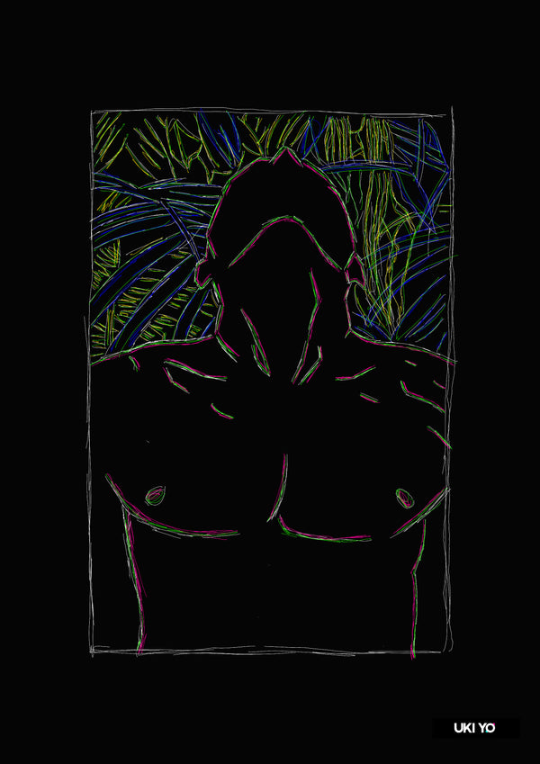 #8 JUNGLE PAUSE - Digital Art Print