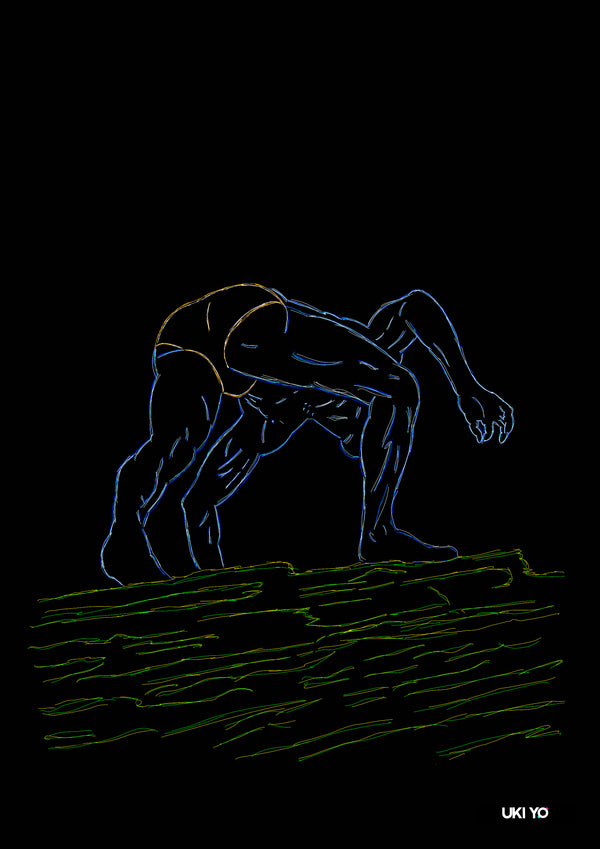 #3 LOW TIDE - Digital Art Print