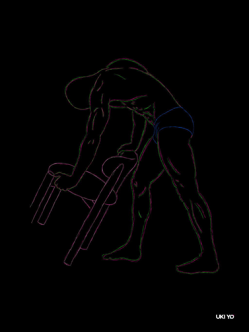 #4 BODY LANGUAGE - Digital Art Print