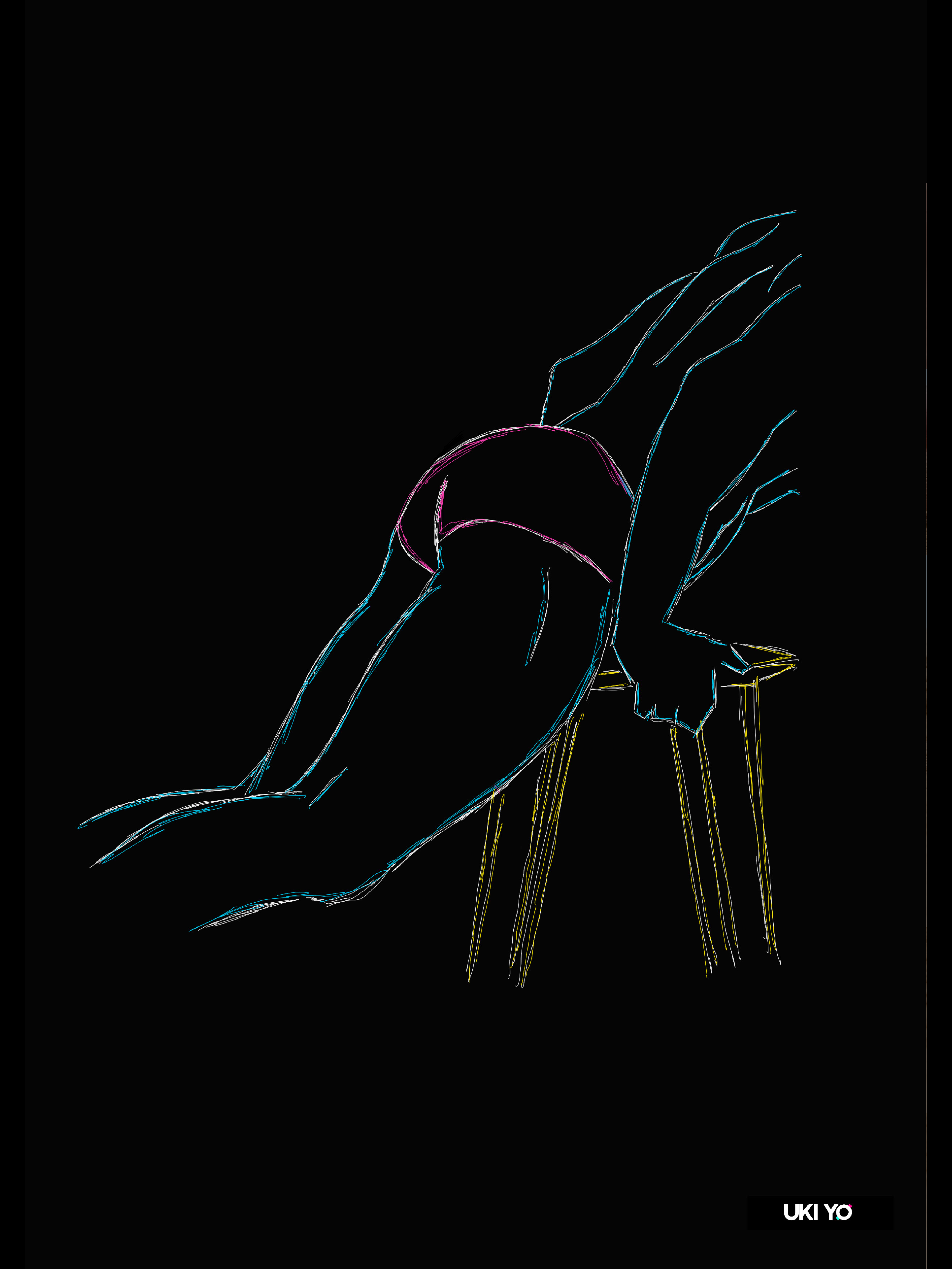 #6 TENSION & GRACE - Digital Art Print