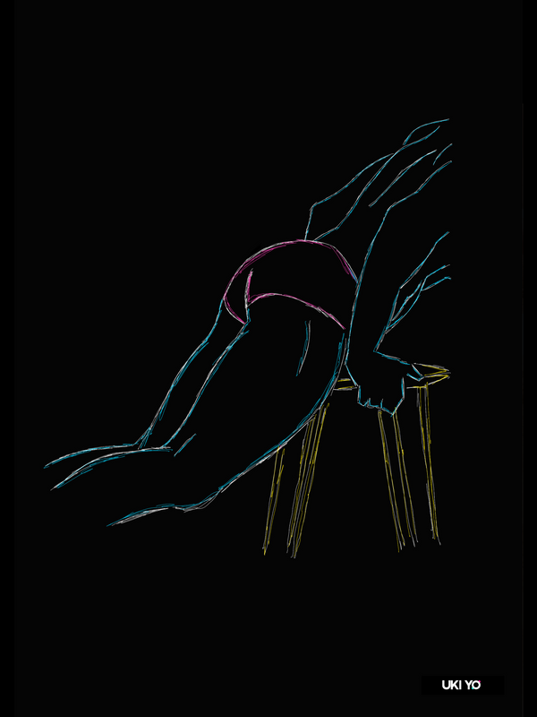 #6 TENSION & GRACE - Digital Art Print